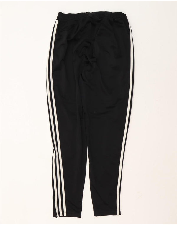 Pantaloni de trening Adidas pentru bărbați, poliester mediu negru