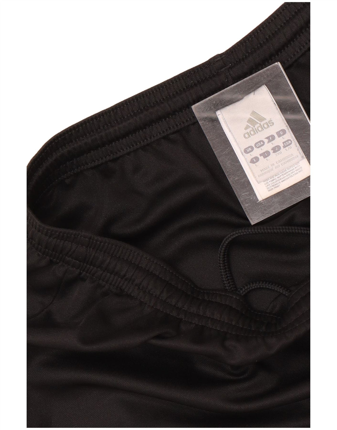Pantaloni scurți sport pentru bărbați Adidas, mari, negru, poliester