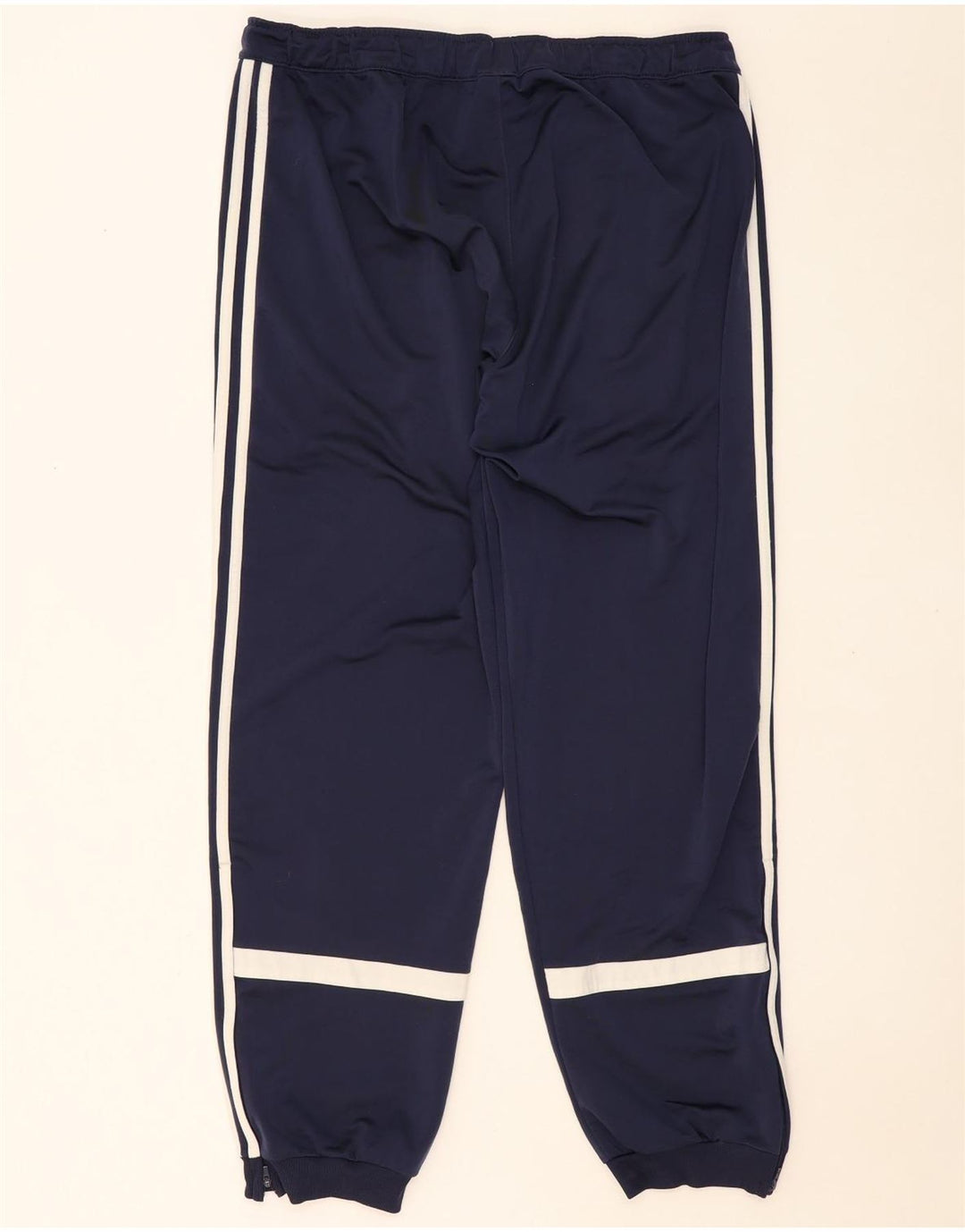 Pantaloni de trening ADIDAS pentru bărbați Joggeri UK 44/46 Large W36 L32 Bleumarin