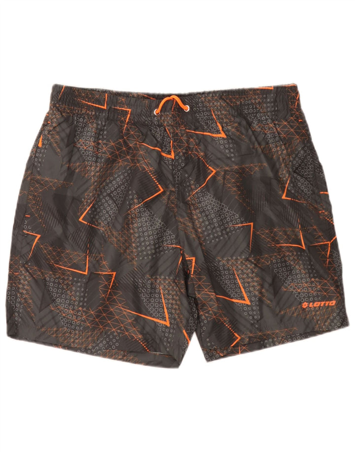 Pantaloni scurți de înot Lotto pentru bărbați XL poliester geometric geometric