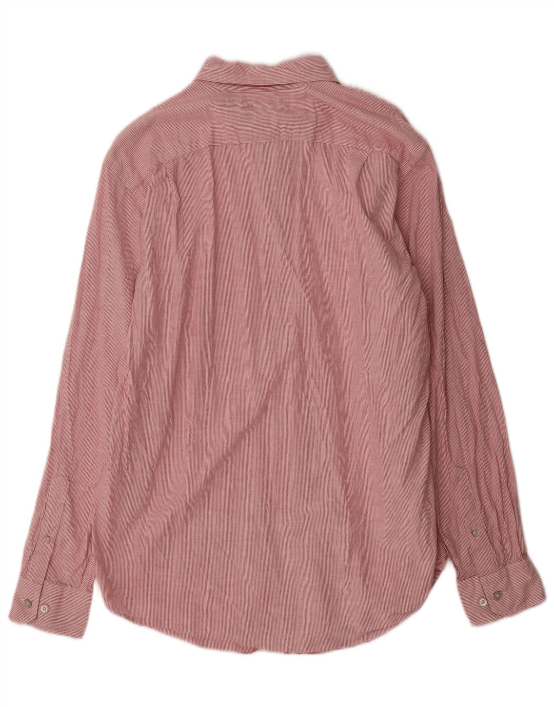 Cămașă pentru bărbați Nautica Classic Fit, bumbac cu dungi roșii medii
