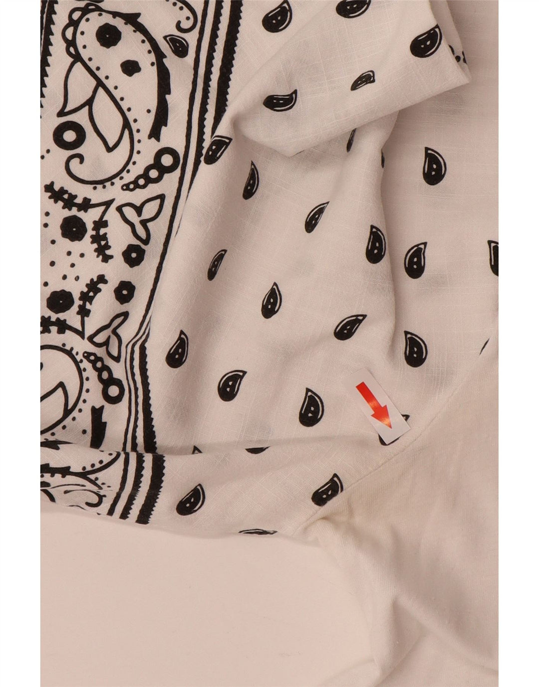 Bluză pentru femei ZARA UK 14 Medium White Paisley