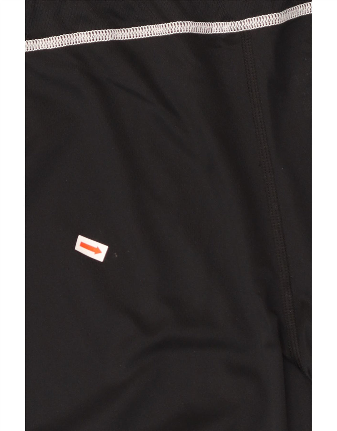 Pantaloni scurti sport NIKE Dri Fit pentru femei Marea Britanie 16/18 Poliester negru mare