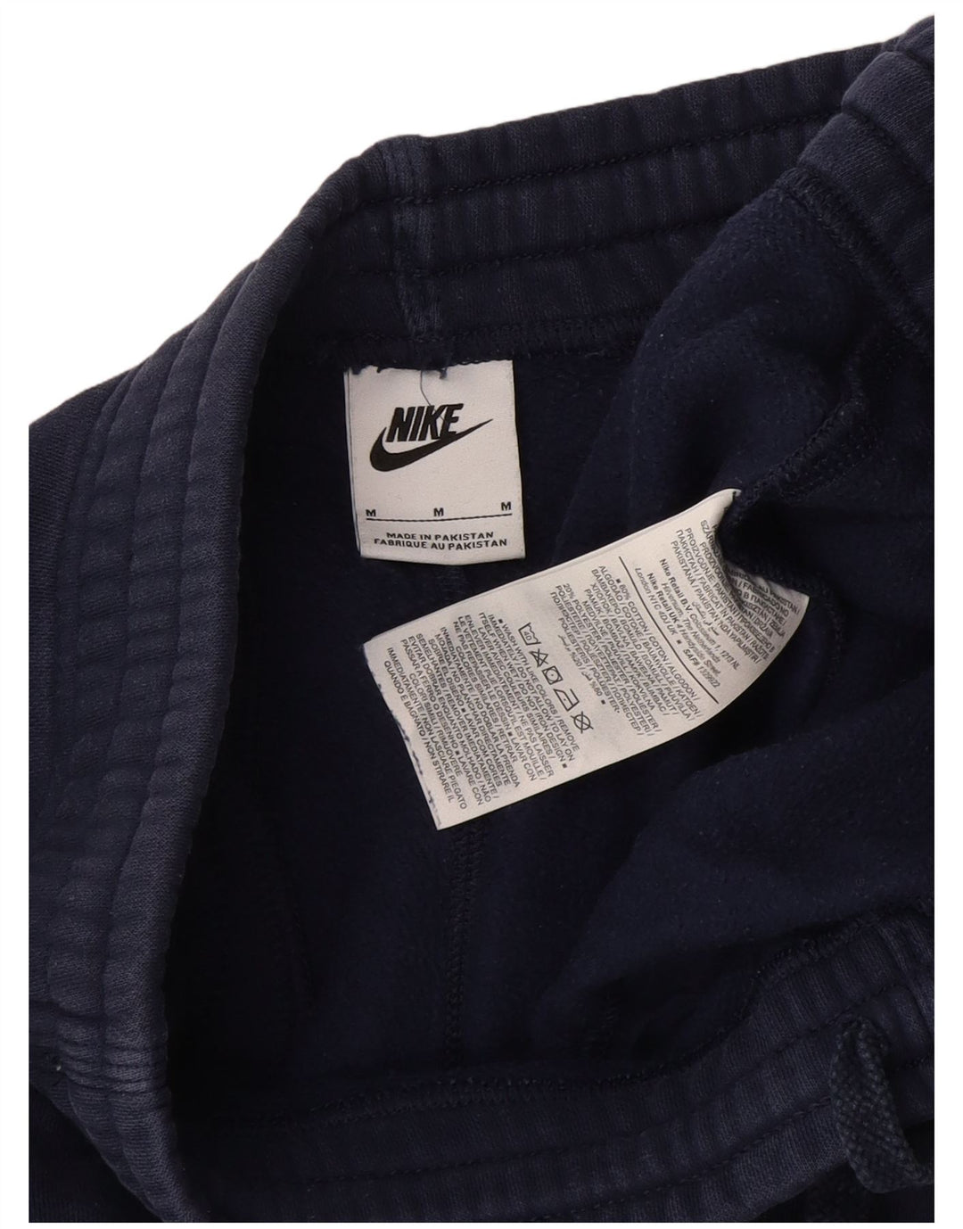 Pantaloni de trening pentru bărbați Nike Pantaloni de jogging, bumbac mediu albastru bleumarin