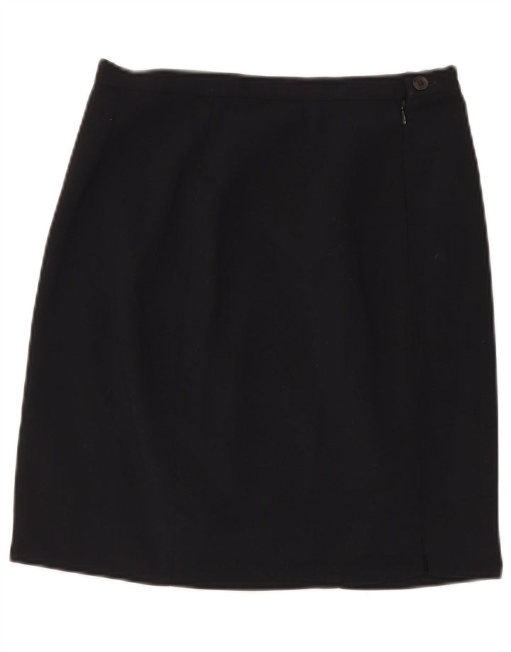 Fustă mini pentru femei Zara EU 40 Medium W30 Poliester bleumarin
