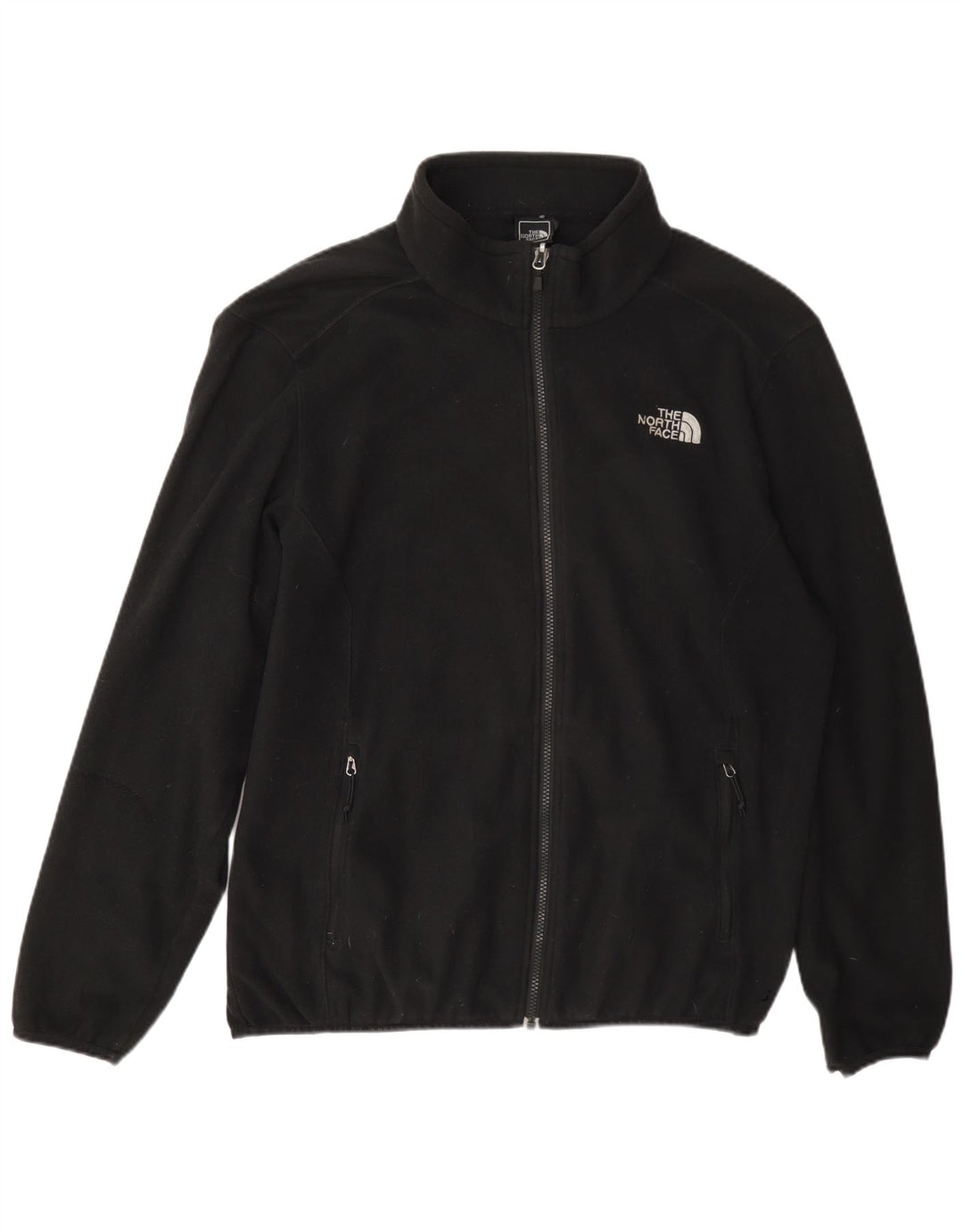 The North Face Mens Liner Fleece Jacket UK 40 Large Black Poliester