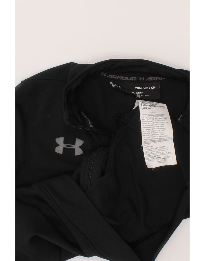 Jachetă de trening pentru băieți Under Armour 7-8 ani Poliester negru mic