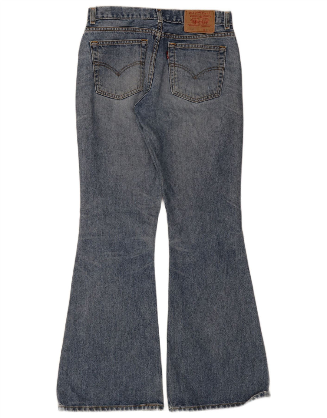 Blugi pentru bărbați Levi's 544 Bootcut W30 L34 Bumbac albastru