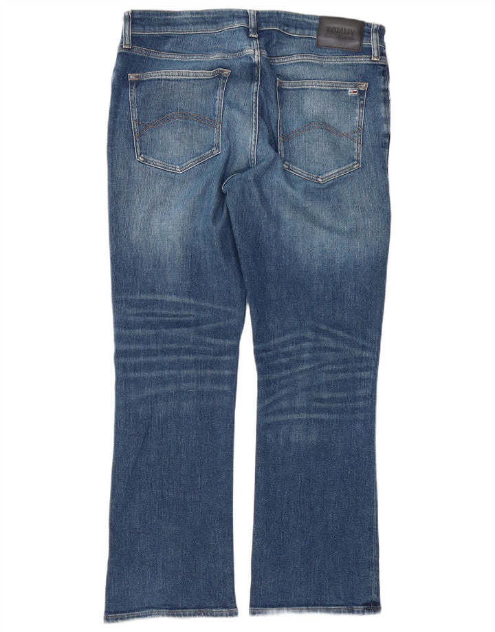 Blugi pentru bărbați TOMMY HILFIGER Bootcut W34 L30 Bumbac bleumarin