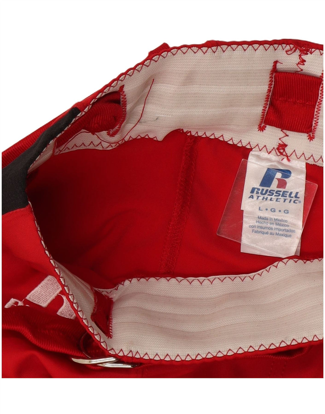 Bermude sport pentru bărbați Russell Athletic, nailon mare, roșu