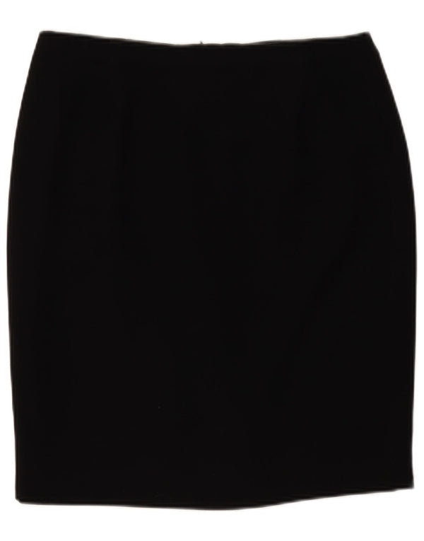 Fusta creion pentru femei Minuet UK 14 Large W32 Poliester negru