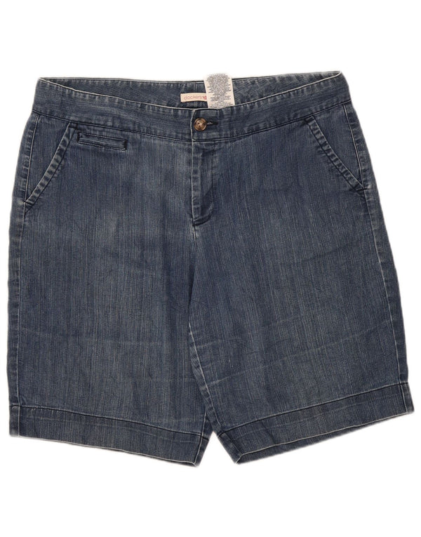 Pantaloni scurti denim Dockers pentru femei US 14 XL W36 Bumbac albastru