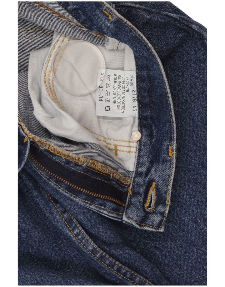 Blugi LEE Brooklyn Straight pentru bărbați W31 L34 Bumbac albastru