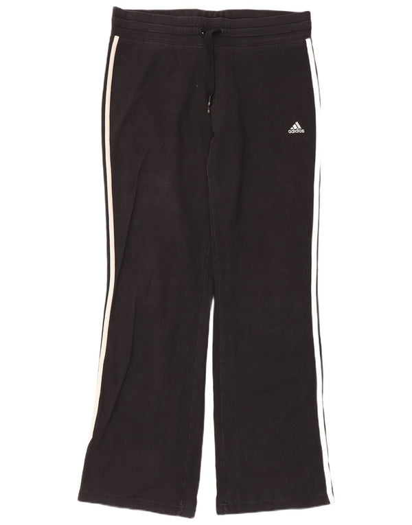 Pantaloni de trening Adidas pentru femei UK 16, mare, negru, bumbac