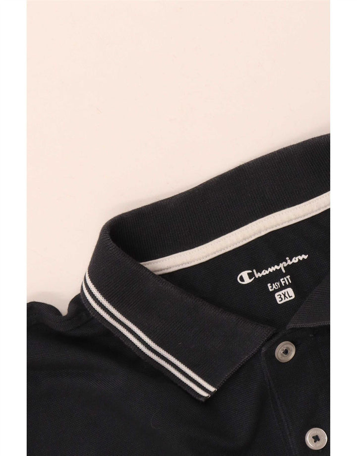 Tricou polo pentru bărbați Champion Easy Fit, 3XL, bleumarin