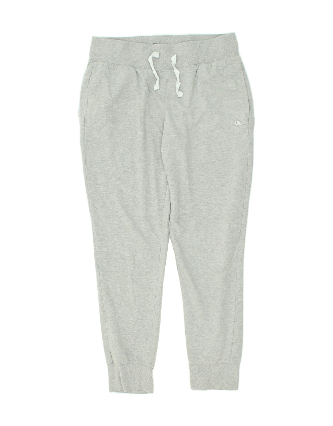 O'NEILL Womens Tracksuit Trousers Joggers Large Grey Cotton | Vintage O'Neill | Thrift | Second-Hand O'Neill | Used Clothing | Messina Hembry 