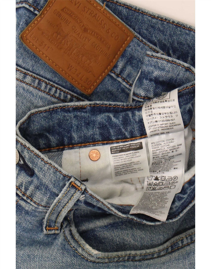 Blagi Levi's 511 Slim W34 L30 Blue Cotton Classic