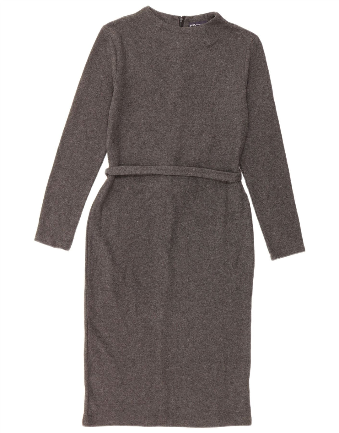 Rochie cu pulover pentru femei Marks & Spencer UK 10 mic bumbac gri