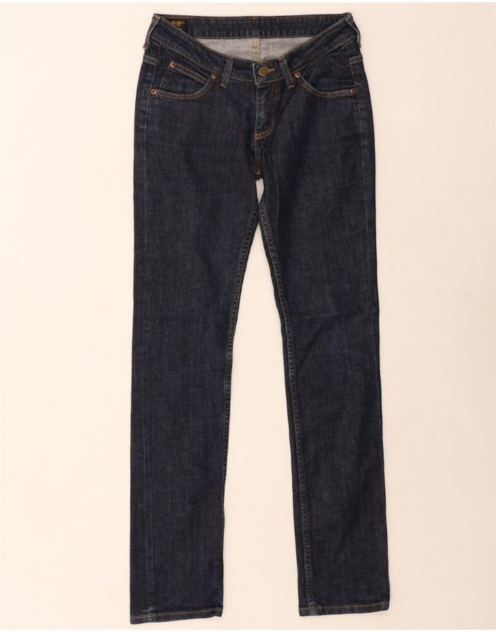 LEE Womens Norma Slim Jeans W28 L33 Navy Blue Cotton Vintage Lee and Second-Hand Lee from Messina Hembry 