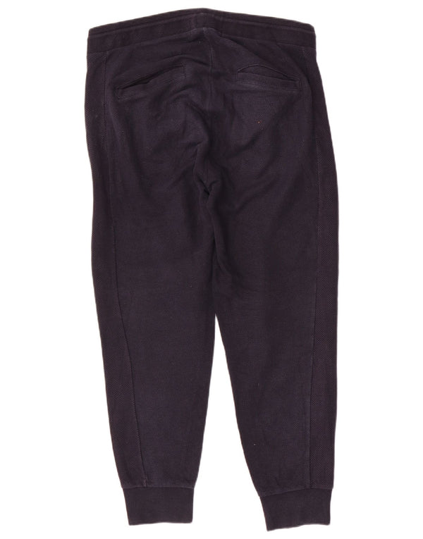 Pantaloni de trening pentru bărbați Zara Pantaloni de jogging mari Bumbac bleumarin
