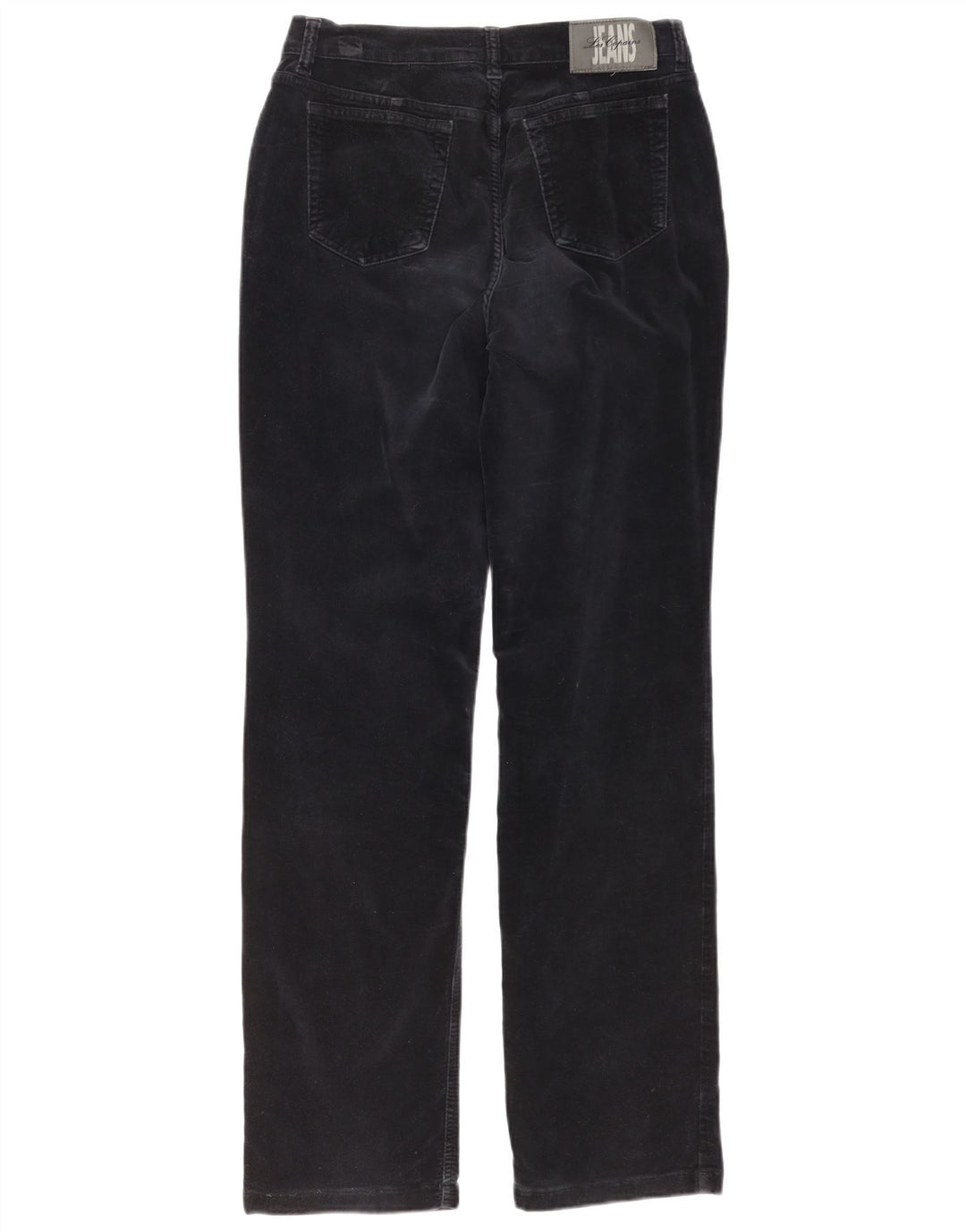 Pantaloni chino din catifea drepte pentru bărbați LES COPAINS IT 44 XS W30 L32 negru