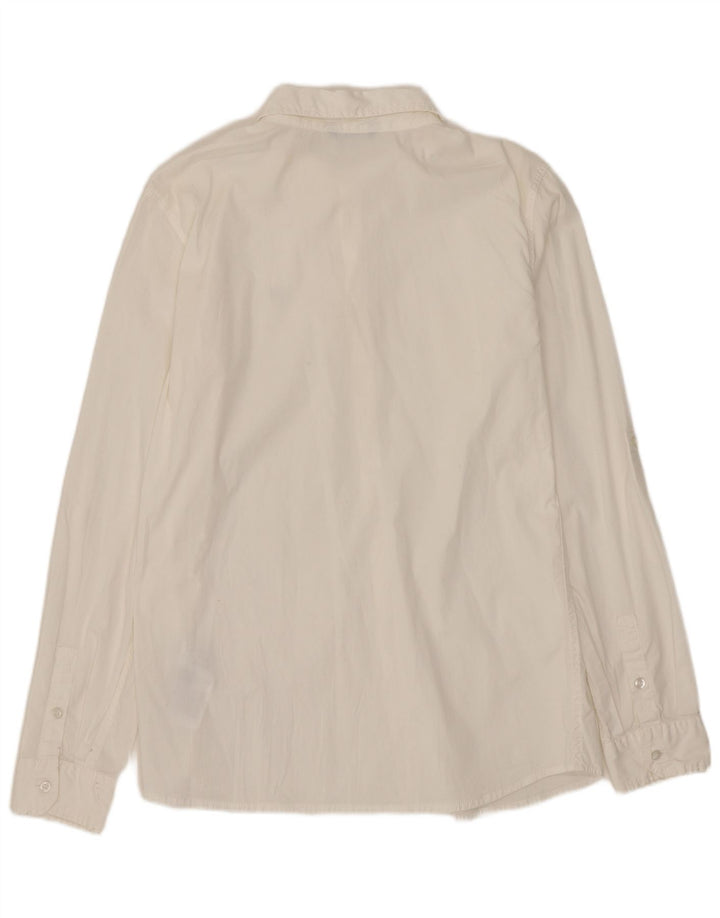 Cămașă Guess Băieți 15-16 Ani Bumbac Alb