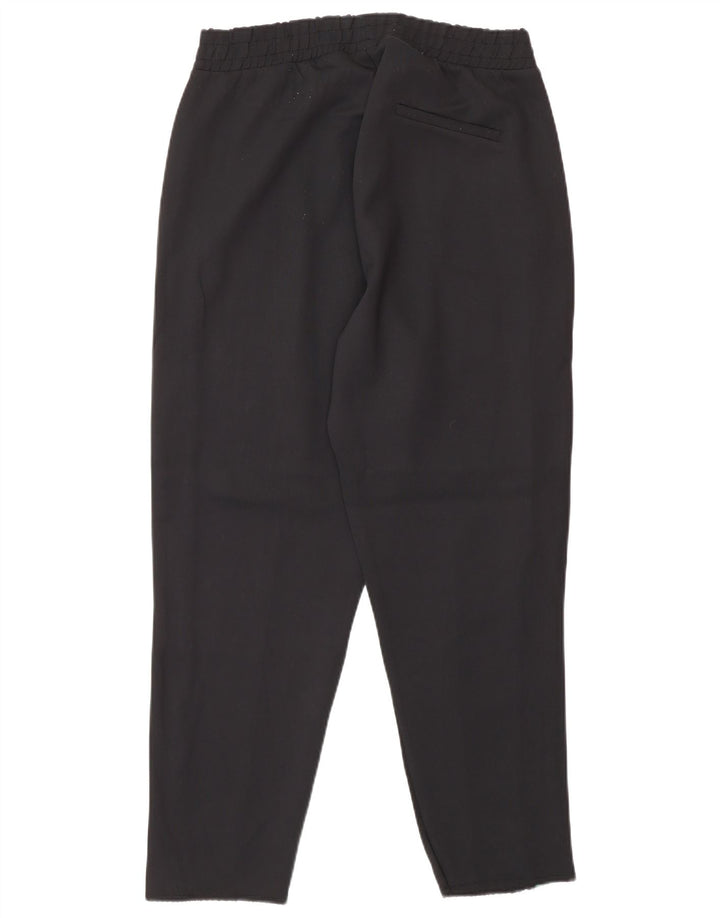 Pantaloni de trening Zara pentru femei UK 12 Medium Black Colorblock Poliamidă