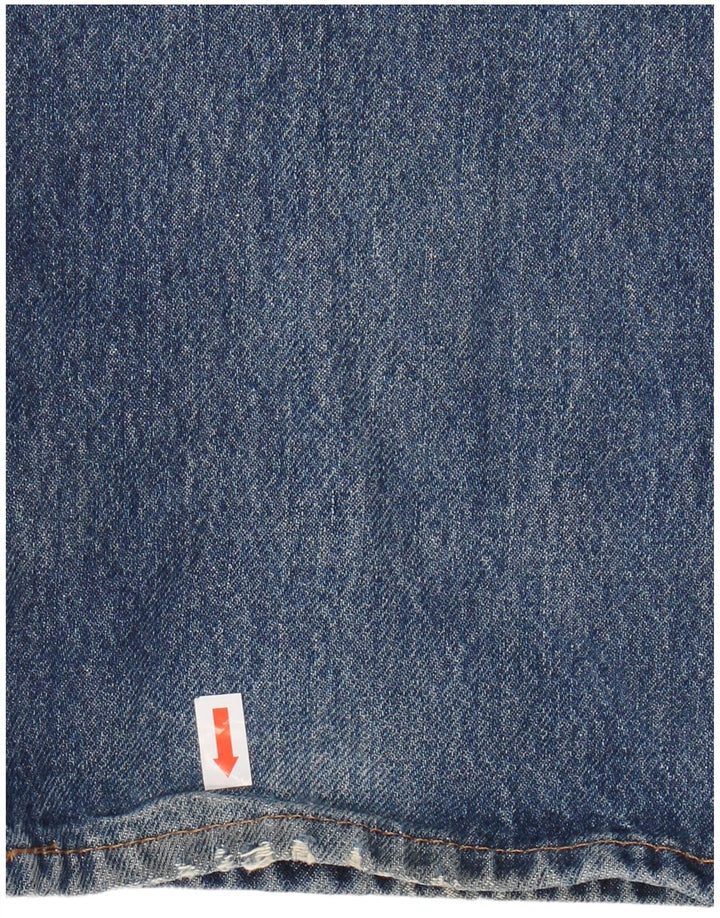 Blugi drepti pentru bărbați LEVI'S 501 W36 L34 Bumbac albastru