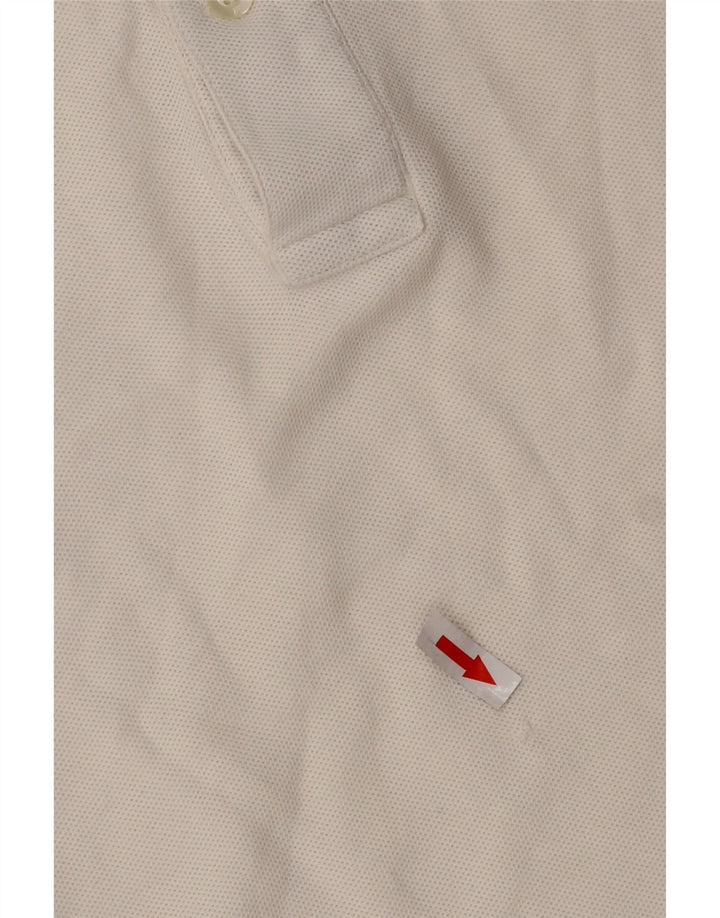 Tricou Polo Fila Bărbați IT 50 Bumbac Alb Mediu