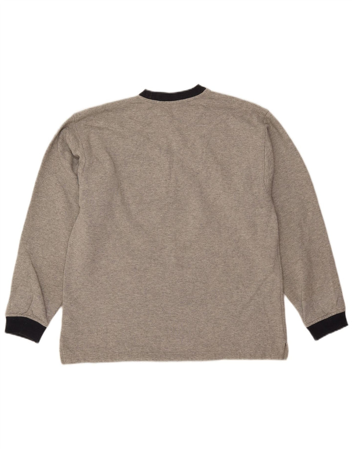 Pulover pentru bărbați Fila Graphic Pulover IT 48 Medium Gri Pete Bumbac