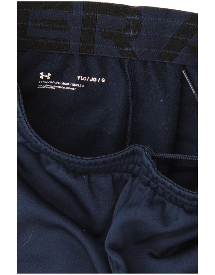 Pantaloni scurți sport grafic pentru băieți UNDER ARMOUR 11-12 ani, mari, albastru