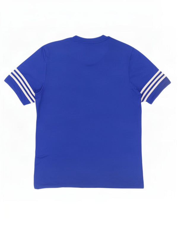 Tricou Adidas Climalite pentru bărbați Top XL poliester albastru