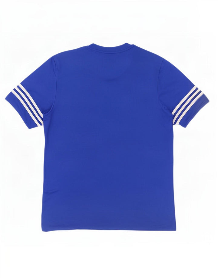 Tricou Adidas Climalite pentru bărbați Top XL poliester albastru