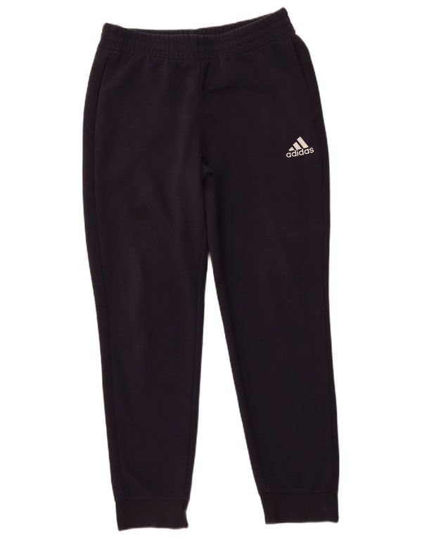 Pantaloni de trening ADIDAS pentru bărbați Joggeri UK 40/42 Bumbac mediu albastru bleumarin
