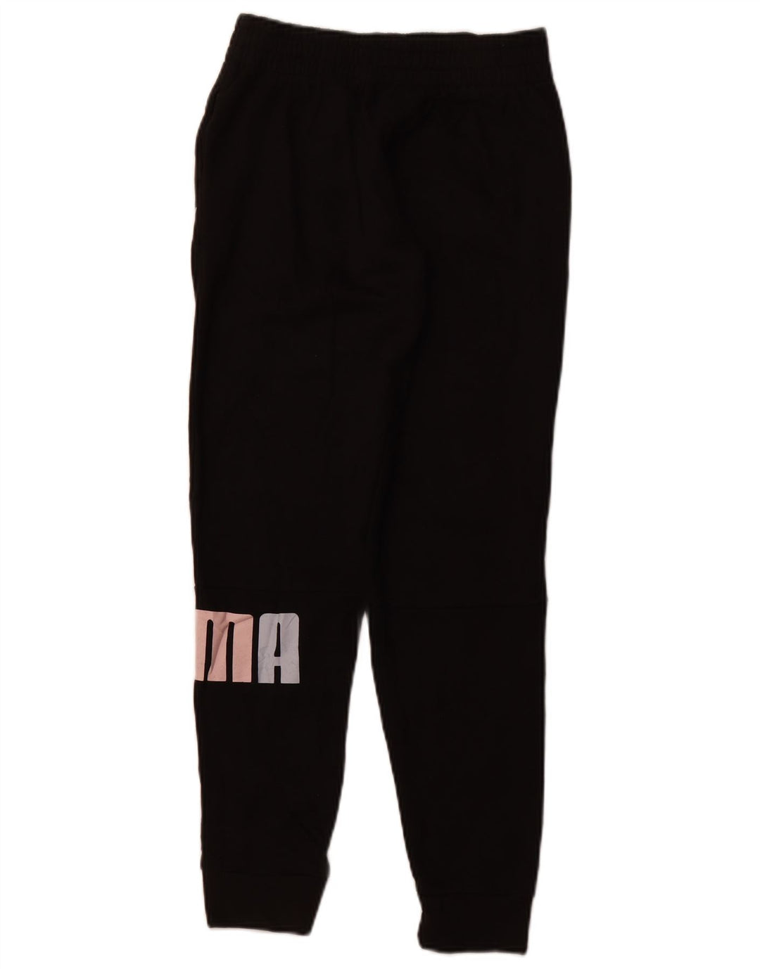 Pantaloni de trening grafic PUMA pentru fete Pantaloni de jogging 15-16 ani XL Negru