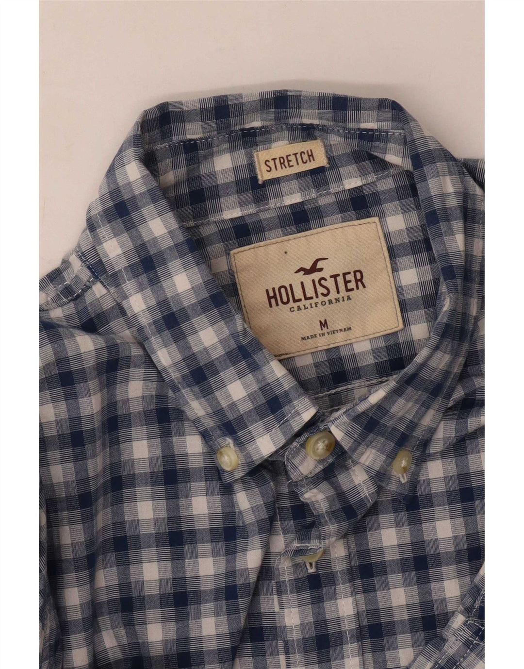 Cămașă Hollister Bărbați Medium Blue Check