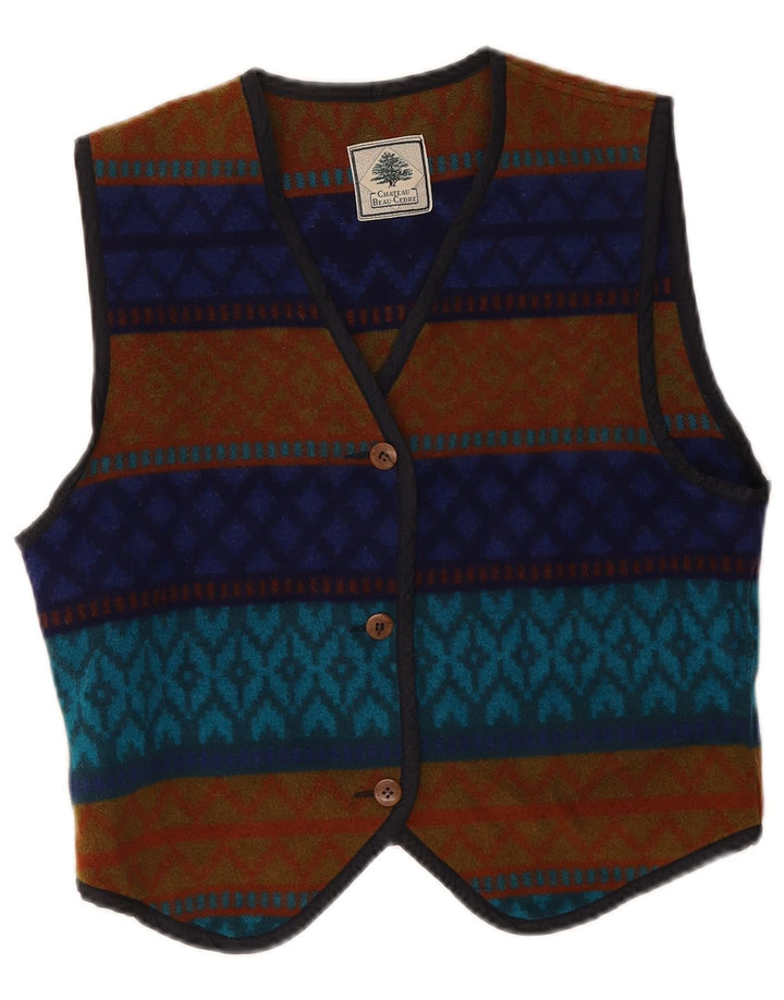 Chateu Beau Cedre Vestă Femei IT 44 Mediu Multicolor Geometric