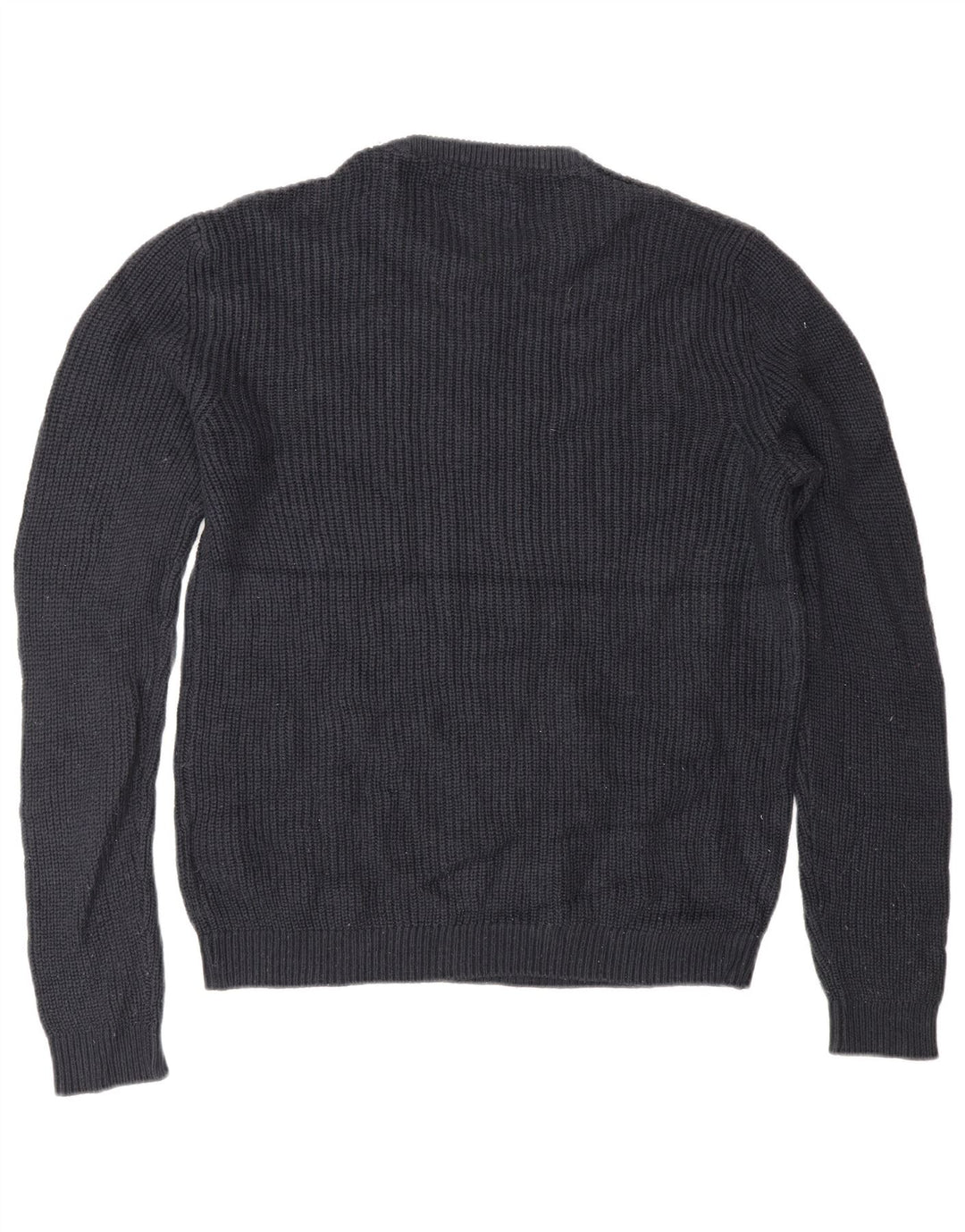 Pulover Jack & Jones pentru bărbați cu decolteu rotund, acrilic, albastru bleumarin mediu