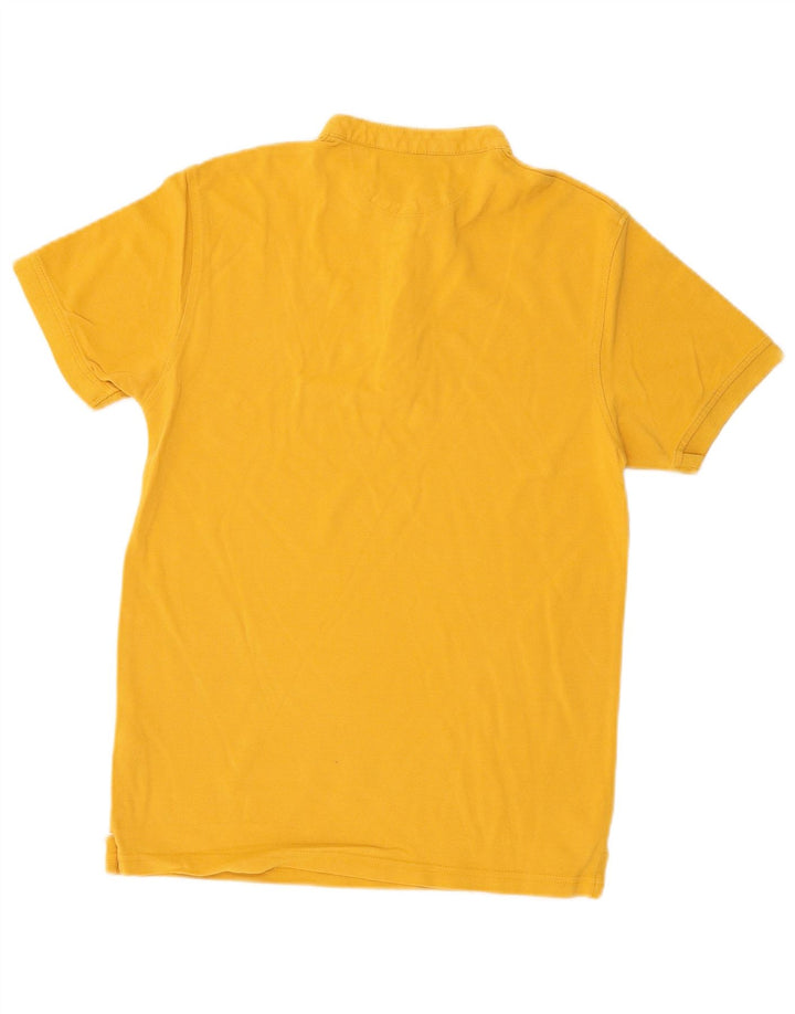ZARA Mens Polo Shirt Small Yellow