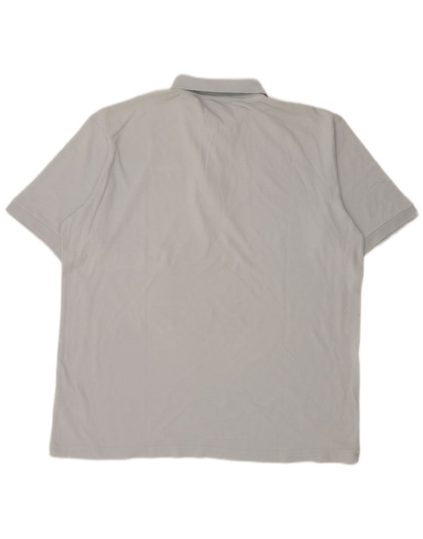 Cămașă polo pentru bărbați Kappa 2XL, bumbac albastru