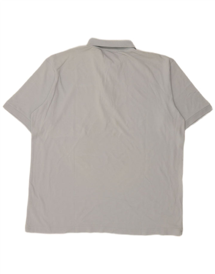 Cămașă polo pentru bărbați Kappa 2XL, bumbac albastru