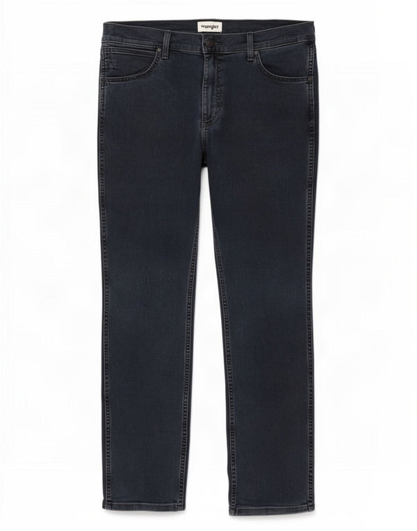 Blugi drepte pentru bărbați Wrangler Greensboro W34 L32 bumbac bleumarin