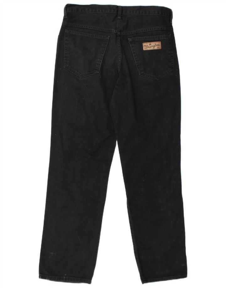 WRANGLER Blugi pentru bărbați Ohio drepte W32 L32 bumbac negru