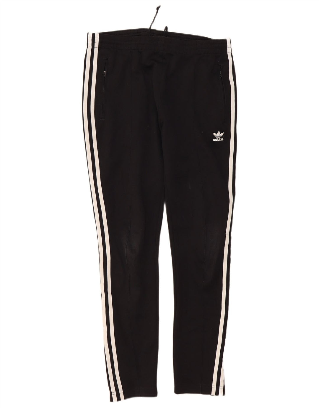 Pantaloni de trening Adidas pentru femei UK 10 Poliester negru mic