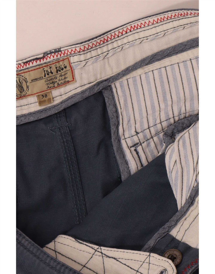 Pantaloni scurți cargo pentru bărbați Fat Face W38 XL, bumbac bleumarin