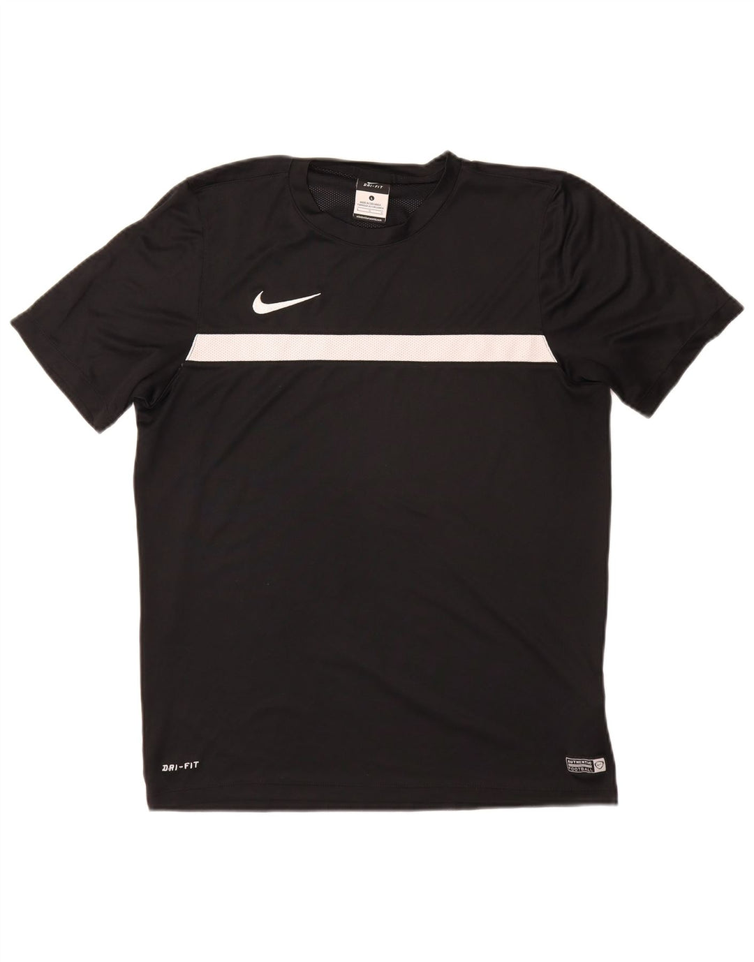 Tricou NIKE Dri Fit pentru bărbați Top mare din poliester negru