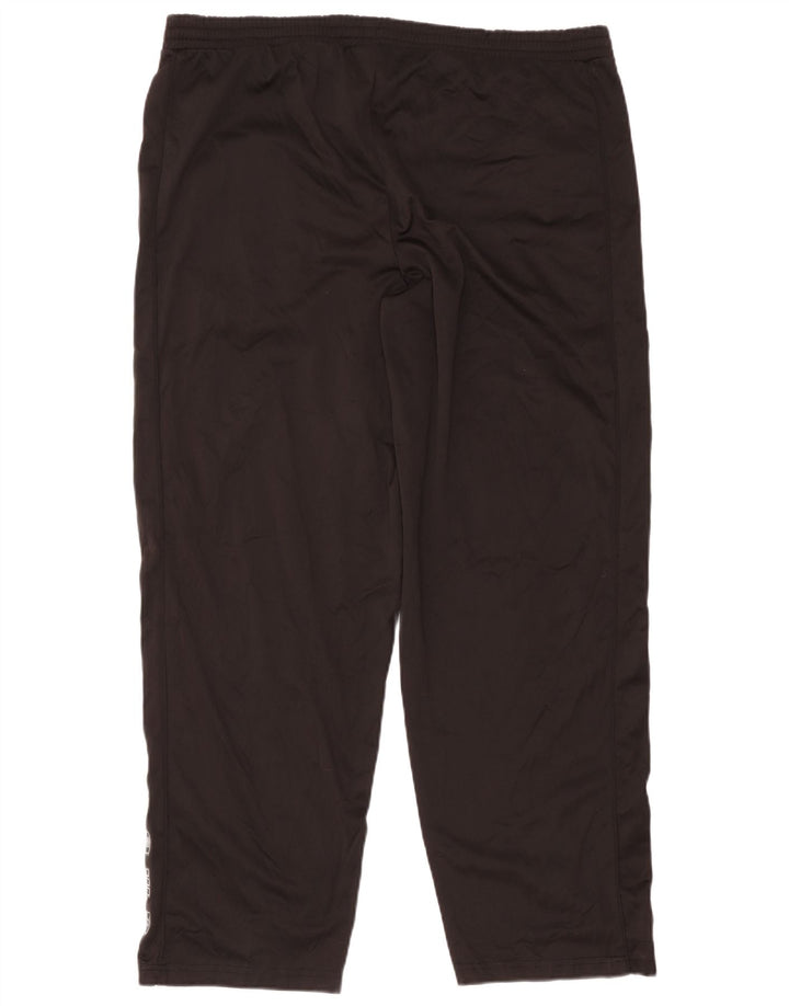 Pantaloni de trening grafic pentru bărbați Umbro 2XL poliester negru