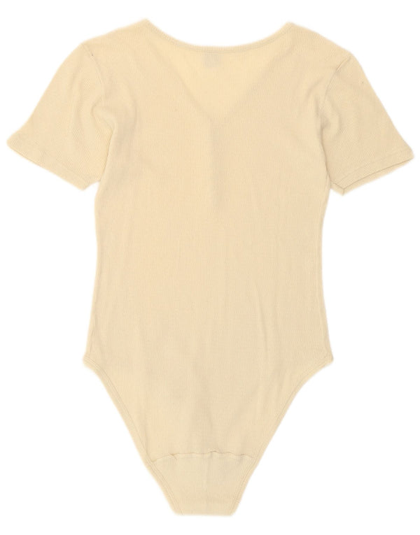 Body vintage pentru femei UK 8 Small Off White
