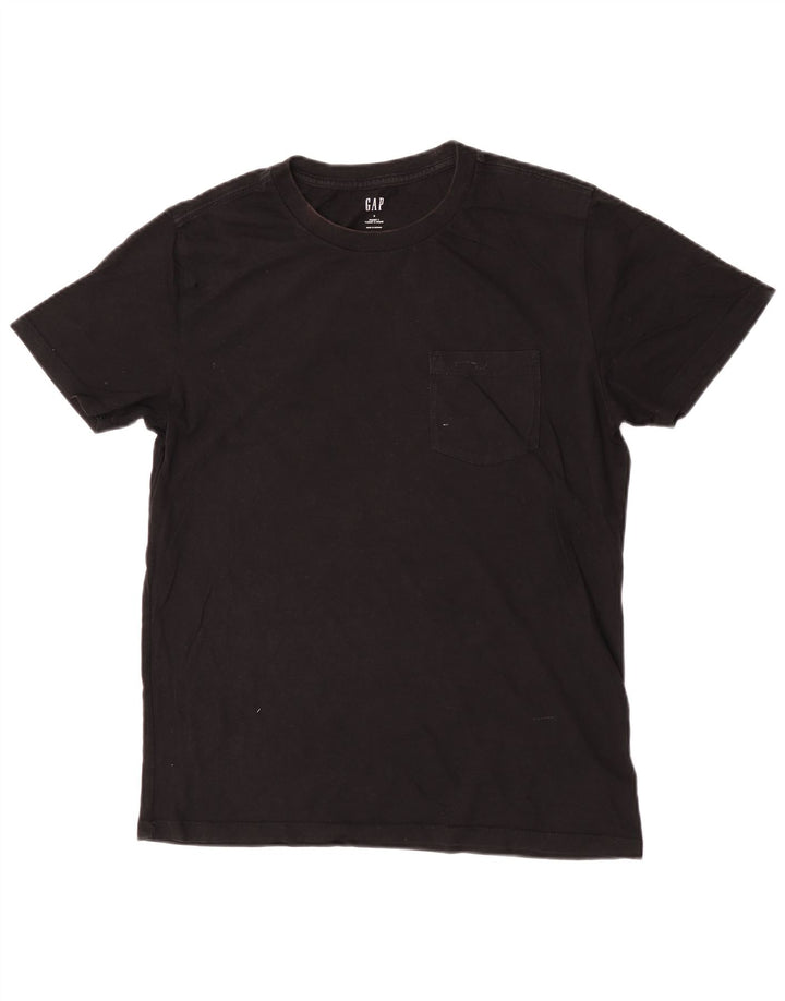Gap Bărbați Tricou Top Mic Negru Bumbac
