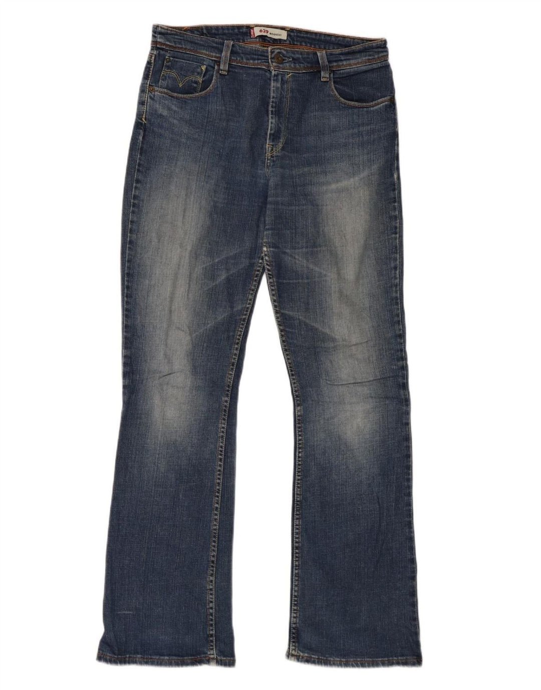 Blugi Levi's 629 Bootcut W32 L32 Bumbac albastru